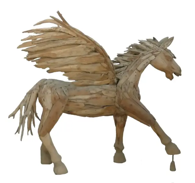 Artikelbild 4 des Artikels “Mythischer Pegasus - Pferd mit Flügeln. Die Flügel sind abnehmbar. Etwa 160cm Länge und 153cm Höhe. “